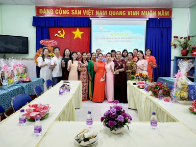 TRƯỜNG MẦM NON RẠNG ĐÔNG HỌP MẶT KỈ NIỆM 40 NĂM NGÀY NHÀ GIÁO VIỆT NAM