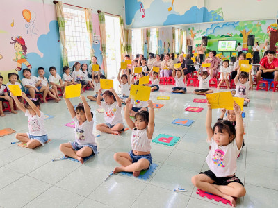 HỘI THI "BÉ CHUẨN BỊ VÀO LỚP 1" NĂM HỌC 2025-2026