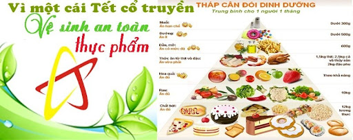ĐẢM BẢO VỆ SINH AN TOÀN THỰC PHẨM CHO TRẺ TRONG DỊP TẾT NGUYÊN ĐÁN - Trường Mầm  non Rạng Đông