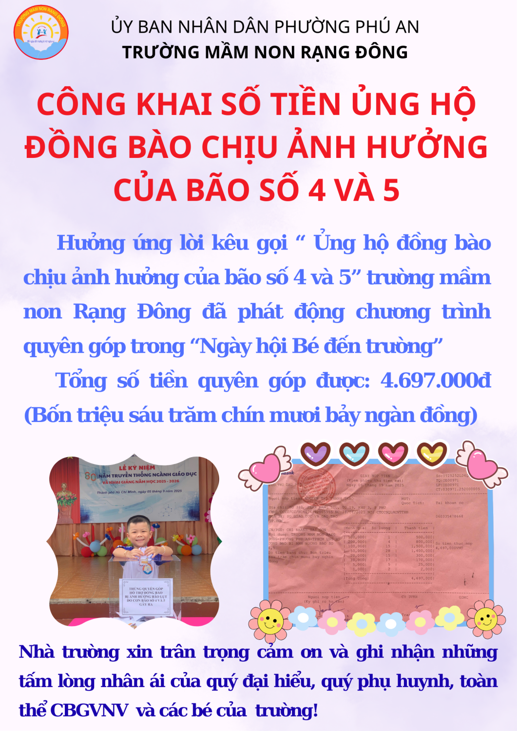 THÔNG BÁO sửa